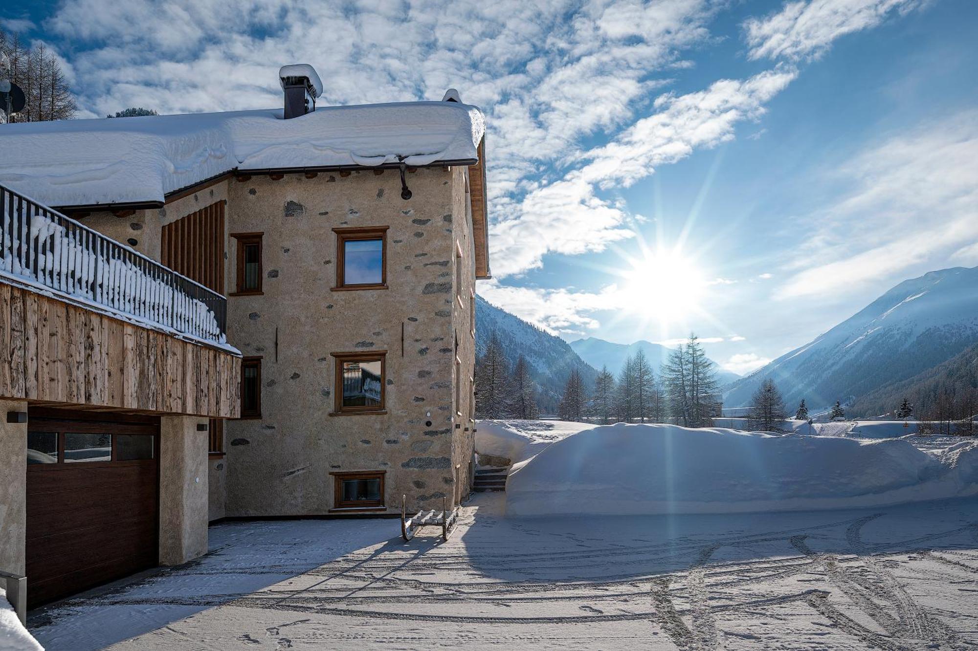 Chalet Aria Pura Ливиньо Екстериор снимка